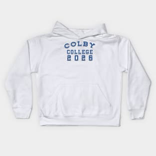 Colby College Class of 2026 Kids Hoodie